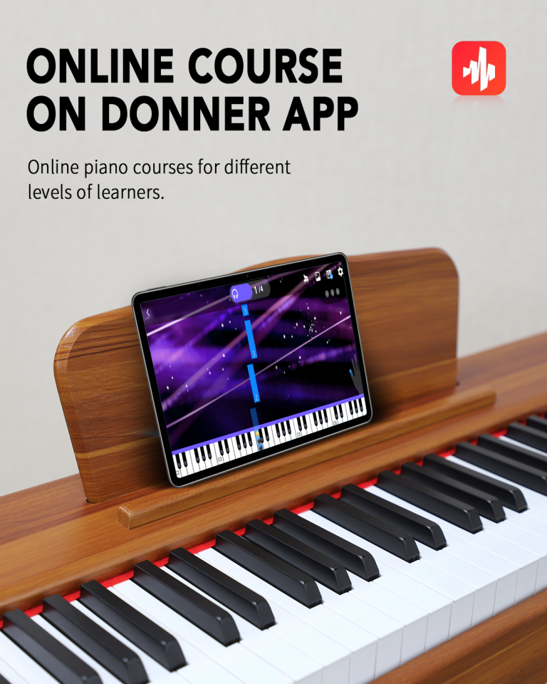 The function of electronic piano app
